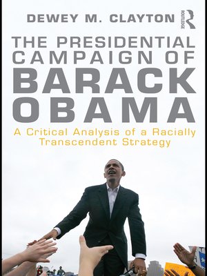 cover image of The Presidential Campaign of Barack Obama